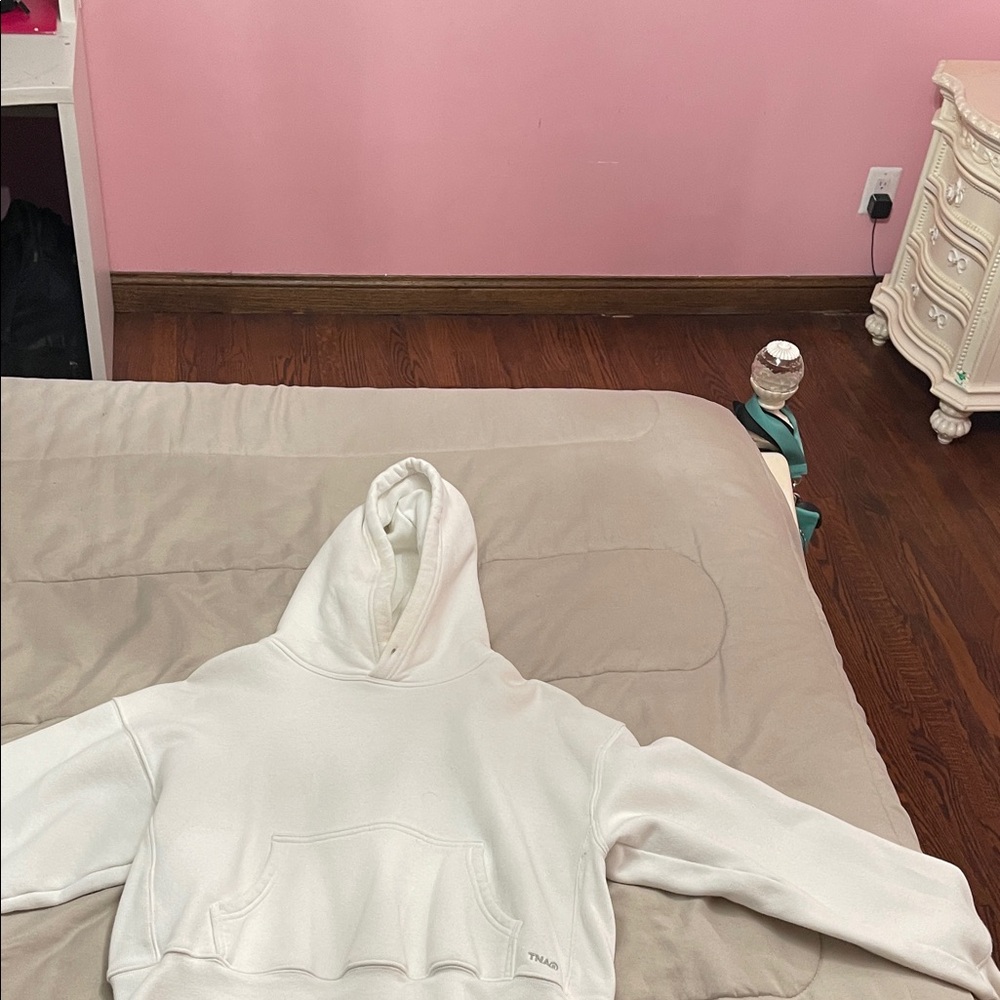 TNA Cozy Fleece Sweatfleece in White